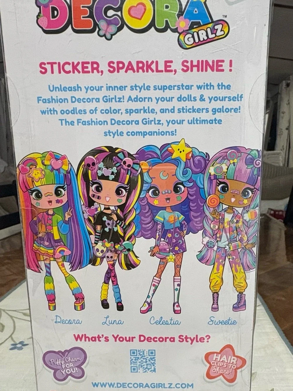 Fashion Doll - Blue & Purple Hair
